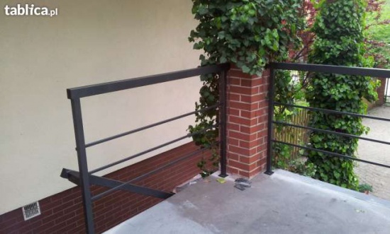 Balustrady poręcze barierki stal kwasówka